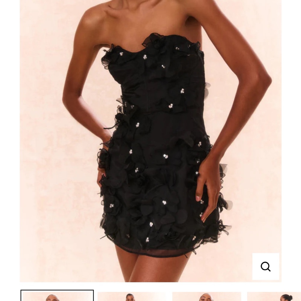 LoveShackFancy Sabila Organza Mini Dress